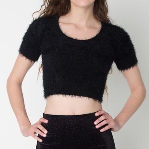 NWOT American Apparel fuzzy sweater ☁️